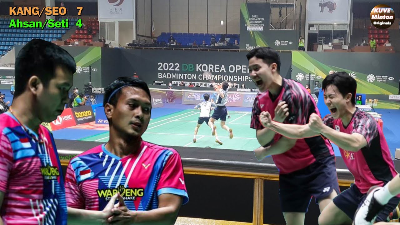 Korea Open Badminton Championships 2022 MD Semifinals KANG SEO vs Ahsan Setiawan 2nd Final game