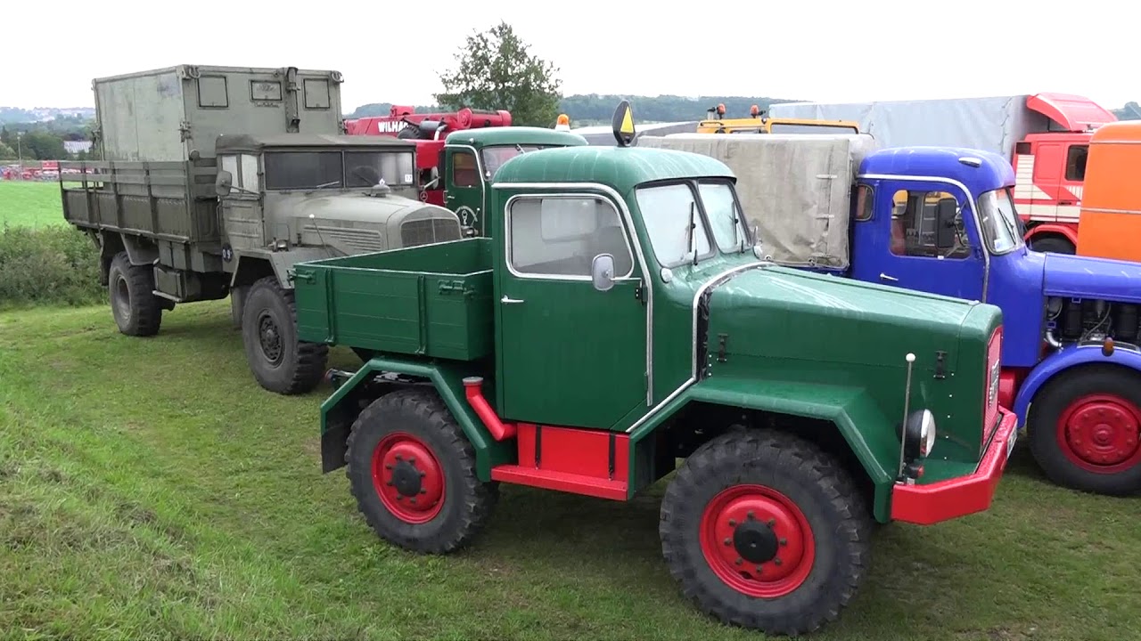 LKW - Oldtimer Treffen Wörnitz - YouTube