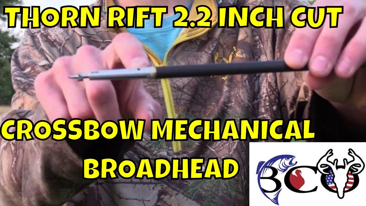 THORN CROSSBOW RIFT 2.2 VS BALLISTIC GEL!!- BROADHEAD TEST SERIES PT:17