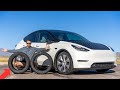 Continental made a custom tire for the model y  so i tested it