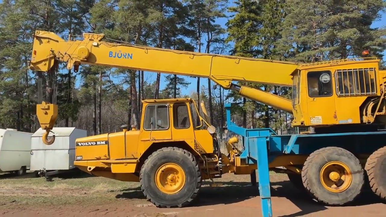 Björnkran 30T Volvo BM 861 