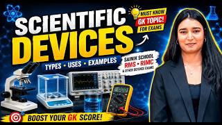Top 50 Scientific Instruments GK part 2 | Sainik School, RMS & RIMC