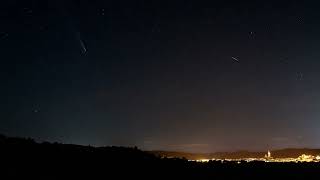 Time lapse cometa C/2023 A3 ☄️ (Tsuchinshan–ATLAS) 21/10/2024