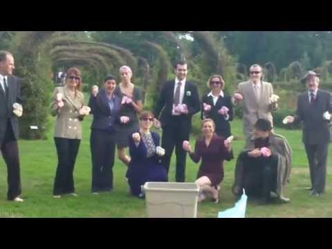 GISHWHES 2014 Business Suit Water Balloon Fight