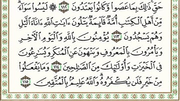 سورة ال عمران ...توفيق الصائغ ..مع الايات