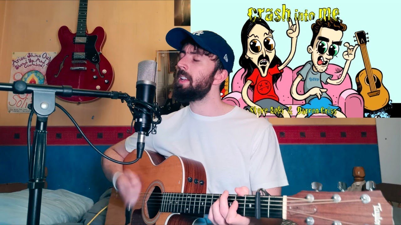 Darren Criss & Steve Aoki Crash Into Me Cover YouTube