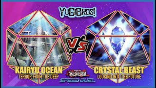 YOU CANNOT CONTAIN THE OCEAN!!! Crystal Beasts Vs. Kairyu-Shin Ocean! (Yu-Gi-Oh! Speed Duels)