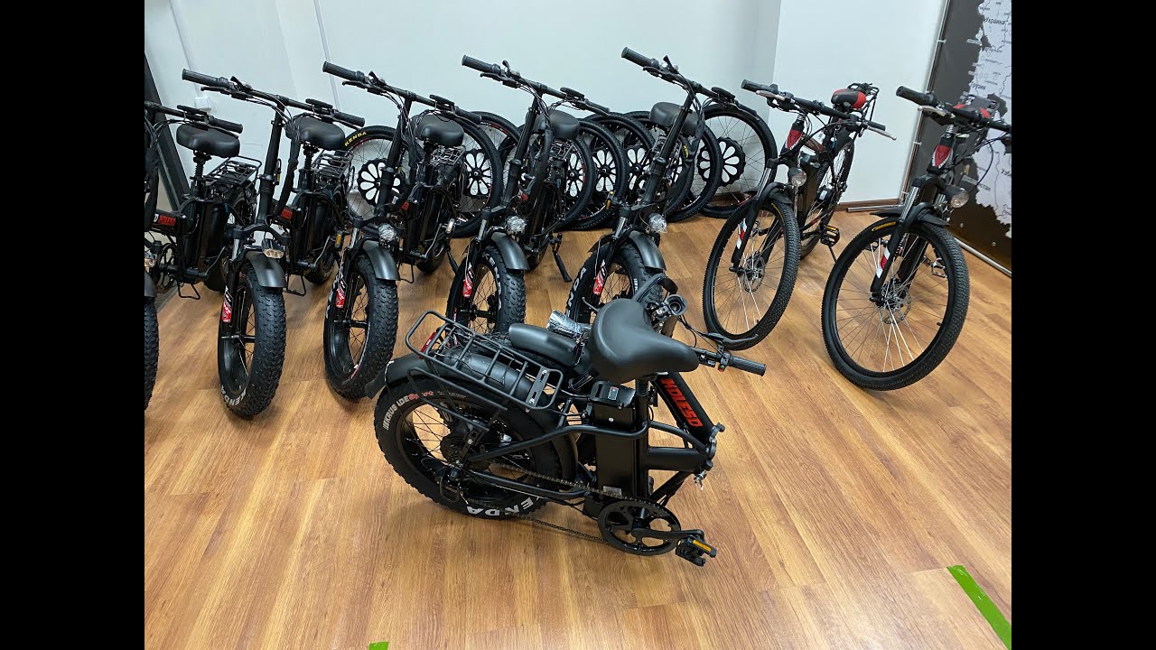 Складной электро фэтбайк Eco Drive V5 500W 48V13ah теперь можно протестировать и купить в Москве.