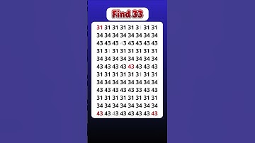 IQ test 33 #s #short #maths #mathstricks #mathematics #education #puzzle #mathpuzzle #iqtest #quiz