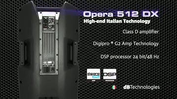 dBTechnologies Opera 512DX Active Speaker
