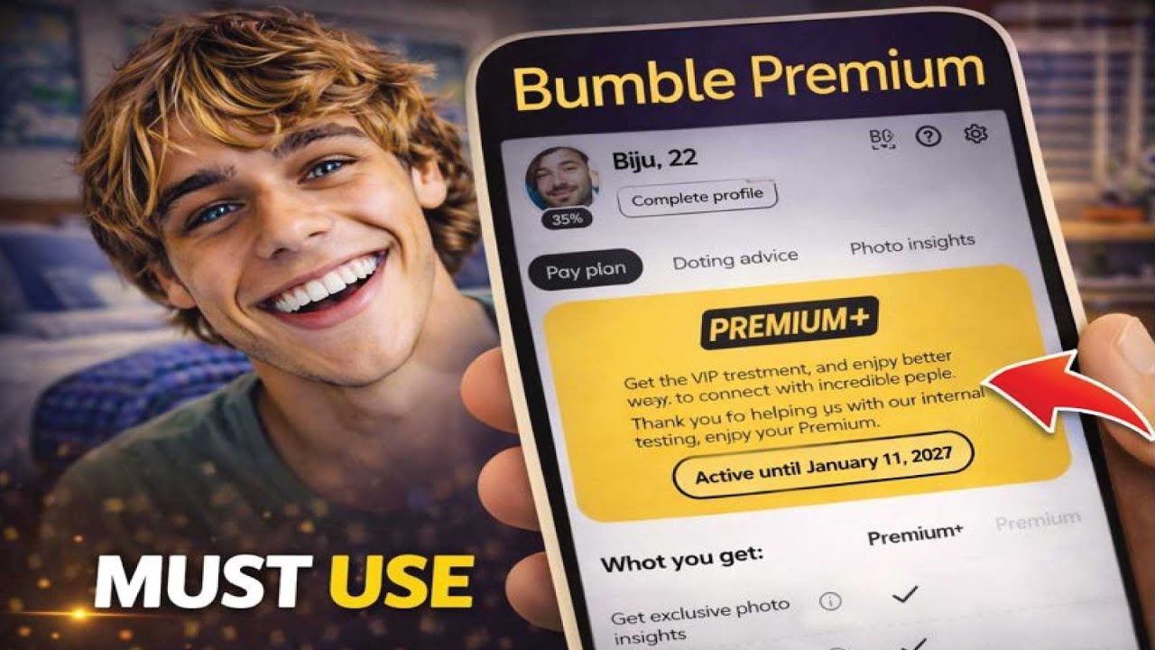 Bumble Premium Free Method 2026 No Survey Required (EASY TUTORIAL