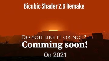 Bicubic Shader 2.6 prototyp1 Remake (Low-End) Adding Realistic Sun and Clouds|Do you like it or not?