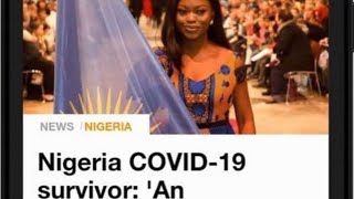 Nigeria Covid-19 survivor.