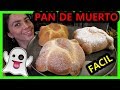como hacer PAN de MUERTO RECETA 💀 FACIL Y RICO 🥐😍