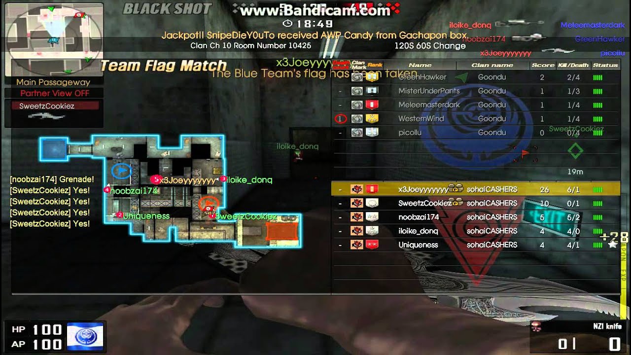 #7 Blackshot Clan War sohaiCASHERS vs Goondu