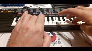 Save a prayer intro riff - Casio Tone Bank (toy keyboard) 😄😄😄🎹🎹🎹