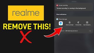 How to Remove Phone Manager Notification from Realme Phone |Fix Phone Manager Notification Not Going screenshot 3