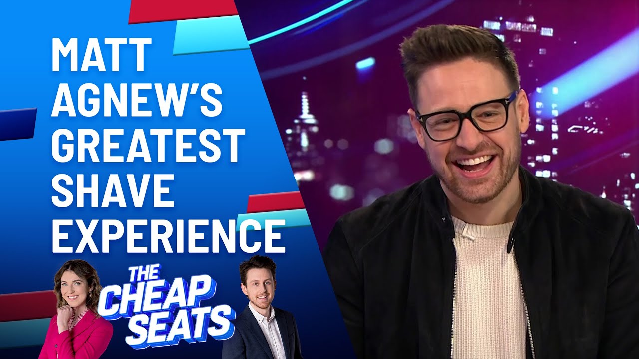 Matt Agnew's Greatest Shave The Cheap Seats Channel 10 YouTube