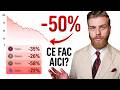 MINUS 50% in PIATA: ce fac la un DROP mare (tehnica mea)