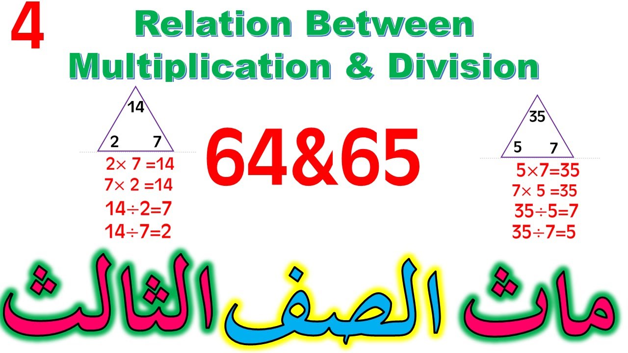 math-school-l-relation-between-multiplication-division-l-l