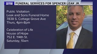 Funeral services announced for Spencer Leak Jr., Vice President of Leak and Sons