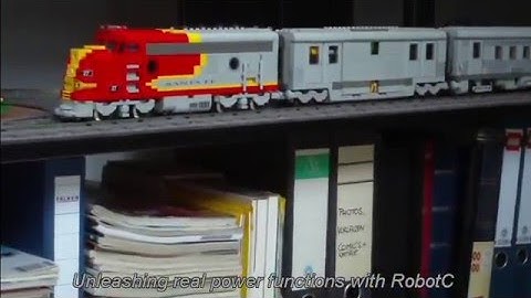 LEGO Train Automation with RCX PBricks