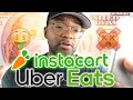 🥕INSTACART 🔵UBEREAT IS IT WORTH IT | STILL MAKE 200? |  NEW TIP SCALE 🧾