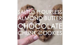 Salted Flourless Chocolate Chunk Cookies by Pamela Salzman 408 views 6 years ago 50 seconds