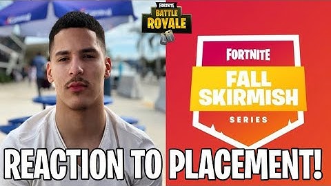 DESTROY AND AYDAN REACT TO PLACING 7TH IN THE FALL SKIRMISH! (Fortnite Battle Royale!)