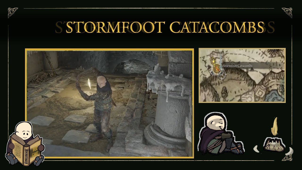 ELDEN RING™ Stormfoot Catacombs grace location