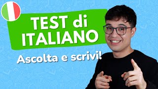 LISTEN and WRITE in Italian! Dictation: learn to write correctly screenshot 4