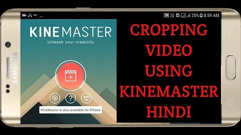 how to crop video in kinemaster hindi urdu, 2017 2018 by MyFreeAdvice