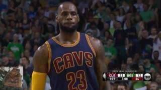 LeBron James Toying Avery Bradley With A ChaseDown Block