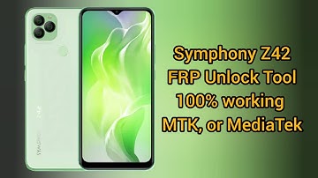 Symphony Z42 Fectory Reset Frp Unlock Tool frp| password Pattern done how to unlock Z42 100% working