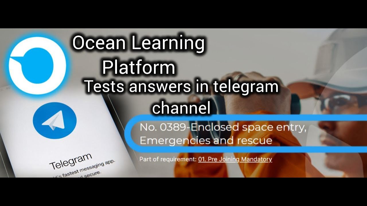 No.0389 Enclosed space entry, Emergencies and rescue SEARCH IN TELEGRAM CHANNEL OLP