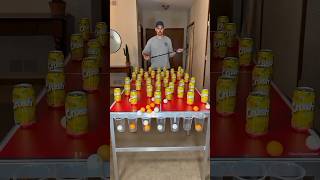 Only 1% Can Make This Ping Pong Shot 🎯#satisfying #challenge #trending #youtube #short