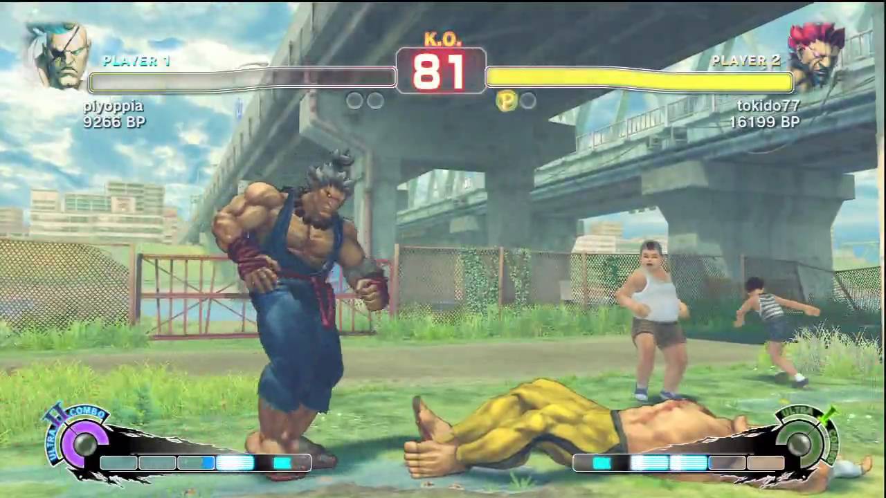 SSF4 - piyoppia (Sagat) VS. tokido (Akuma)