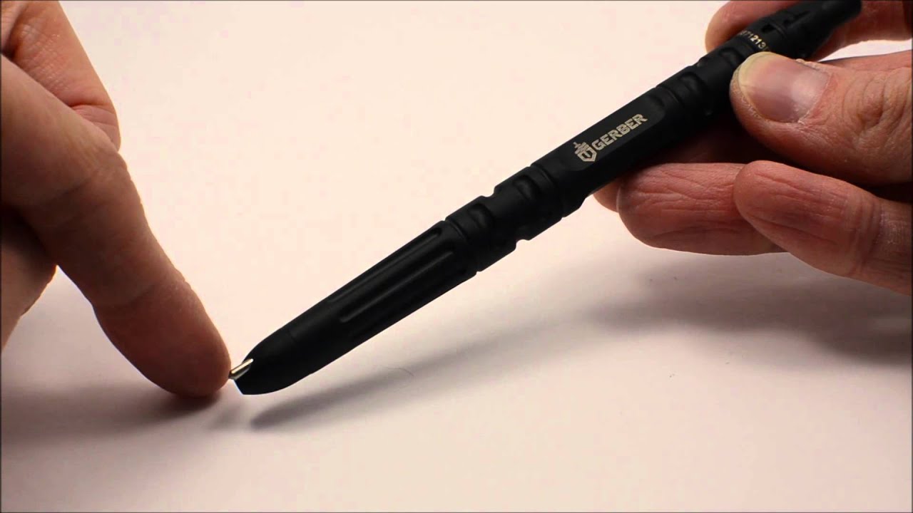 Обзор тактической ручки Gerber Impromptu