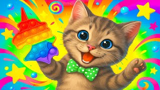 MY LITTLE KITTEN ADVENTURE CARTOON VIDEO - FUNNY CATS JOURNEY AND LEARNING FOR PRESCHOOLER screenshot 4