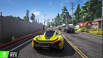 GTA 5 [ QuantV + NVE + RTGI ] Real Life Graphics and Enhanced Reflection On RTX™ 4090