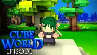 Cube World - Ranger - Episode 1: Getting Started, Taming a Sheep