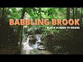 Babbling Brook | Black Screen | Sleep Well