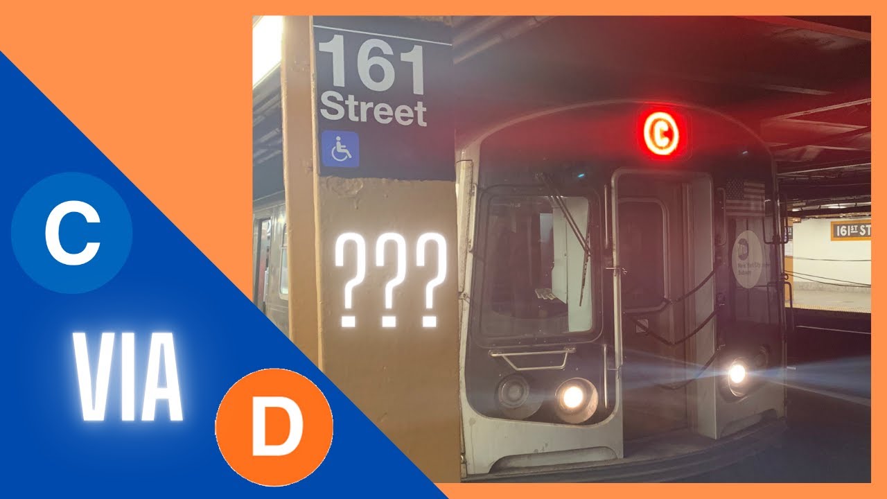 NYCT: R179 (C) Train at 161st St (C via Concourse)