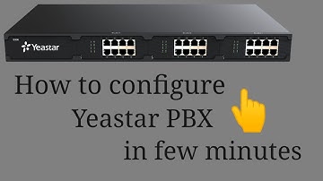 Yeastar PBX setup tutorial - Yeastar PBX SIP trunk configuration - Yeastar inbound & outbound routes