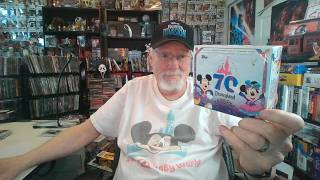 Mystery Pack Monday Ripping Disneyland 70th Anniversay Trading Cards, I Hit 2 Nice Numbered Cards!