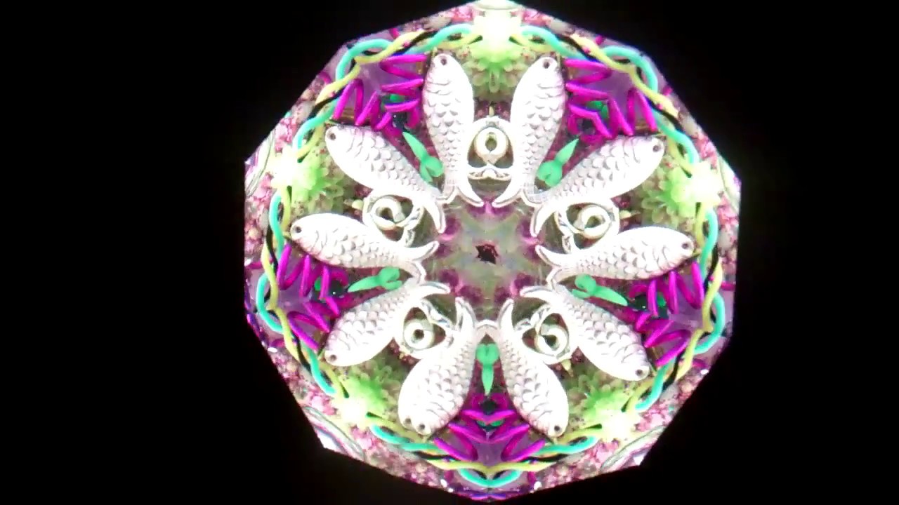 Purple Seashore Kaleidoscope by Judith Paul and Tom Durden