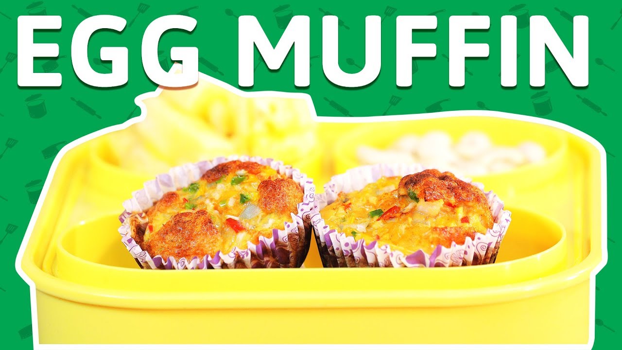 Egg Muffin Recipe | Healthy Breakfast Egg Muffin Recipe | Muffin Recipe for kids | India Food Network