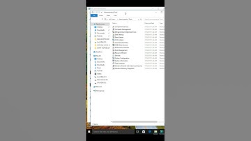 How to start or stop sensor service in window 10
