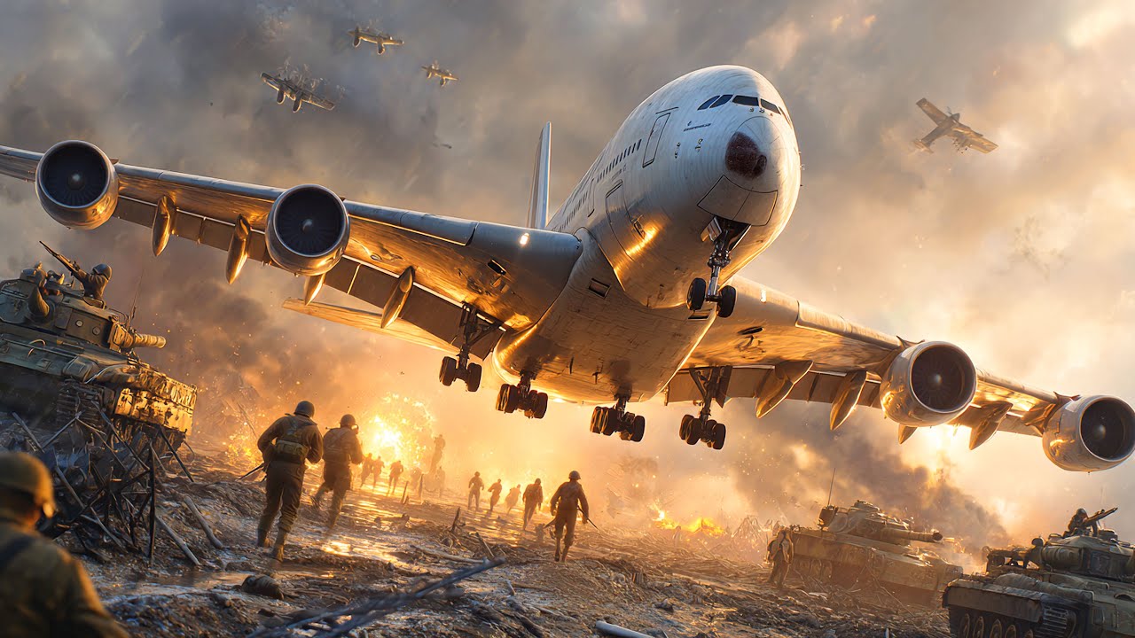 Zaman Yolculuğuyla 2. Dünya Savaşı’na Düşen Yolcu Uçağına Ateş Açtılar!