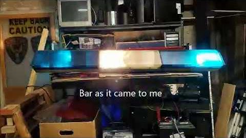 Code 3 XL5000 bar clean up